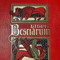 Folio Society Facsimile Edition of Liber Bestiarum 2 Volumes with Clamshell Box Numbered 852: 1980 14.jpg