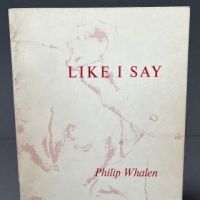 Like I Say by Philip Whalen Totem Press Second Printing 1961 1.jpg