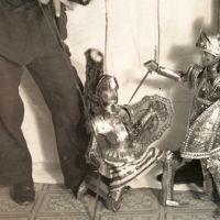 Real Photo Pitch Card for Sicilian Marionette Show Famiglia Greco Italian Circa 1920s 6.jpg