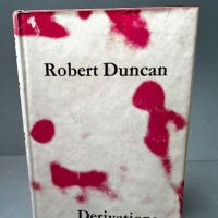 Robert Duncan Derivations 1968 Published by Fulcrum Press Hardback with Dust Jacket 1.jpg