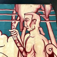 Art Deco Style Mural Painting Modern Adam and Eve 17.jpg