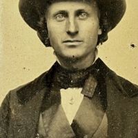 Ambrotype Ninth Plate Man In Hat Name on Back 13.jpg