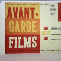Avant-Garde Films at The Living Theatre April 27 1963 Lobby Card 9.jpg