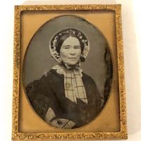 New England Daguerreotype Sixth Plate Woman with Bonnet 2.jpg