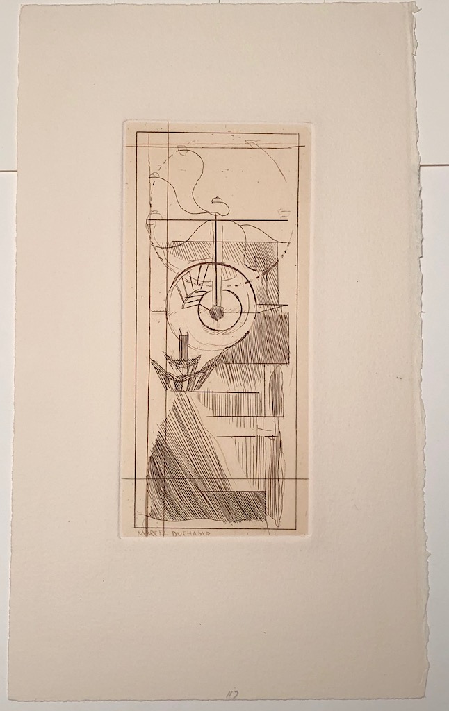 Marcel Duchamp Etching Coffee Grinder 1947 Ed. Published by Du Cubisme ...