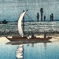 Evening at Ushibori by Hasui 2nd Edition Numbered 6.jpg