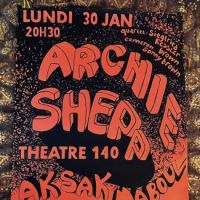 Monday January 30th Archie Sheep at Theatre 140 Brussels serigraph poster 1978 1.jpg