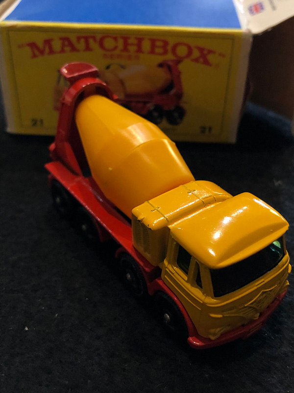 Matchbox 21 Foden Concrete Truck Vintage Original F Box Un-Used Circa ...