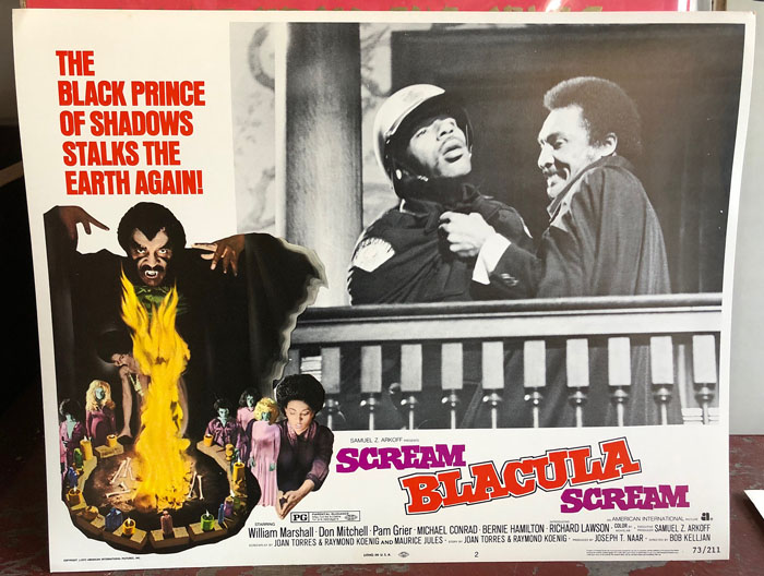 Original Blaxploitation Movie Lobby Card Set Of 8 Scream Blacula Scream ...