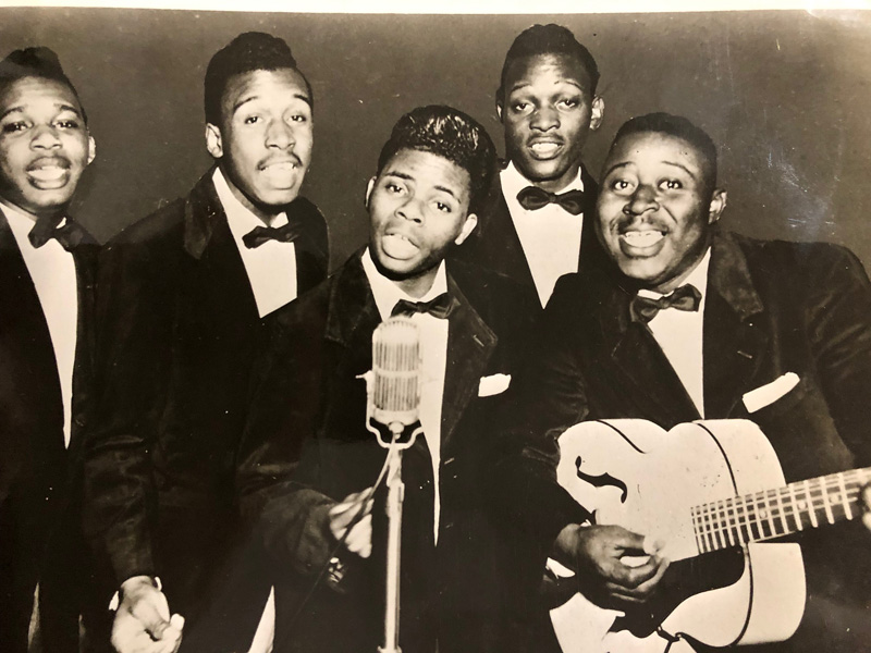 Originsl Press Photo The Cardinals Circa 19609 Doo Wop: Sturgis Antiques