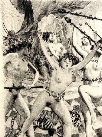 Paul Emile Becat Nude Women Dancing with Tiger Etching 4.jpg