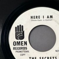  The Secrets I Feel A Thrill Coming On b:w Here I am on Omen Records Promo 8.jpg