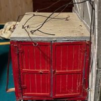 2 Folk Art Miniture Sideshow Train Car 10.jpg