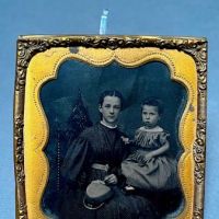 Civil War Tintype Woman and Child Mourning Dead Soldier 7.jpg