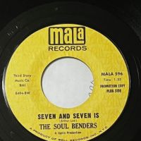 The Soul Benders Seven and Seven Is b:w Petals on Mala Records Promo 2.jpg