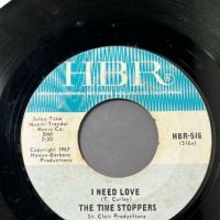 The Time Stoppers I Need Love b:w Fickle Frog on HBR Records 2.jpg