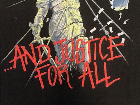 Metallica and Justice For All Tour 1989 Tour Shirt XL Spring Ford Black 3.jpg