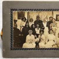 Circa 1910 Halloween Photograph of Family 1.jpg