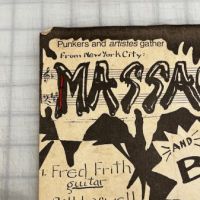 Massacre Flyer Satuday May 9th JHU 1981 Fred Frith 5.jpg