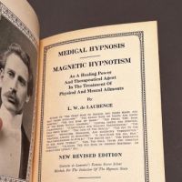 Medical Hypnosis Magnetic Hypnotism by L. W. de Laurence 1925 Hardback 3.jpg