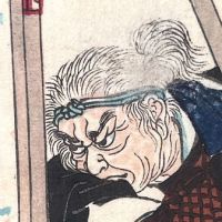 Yoshitoshi #8 Onodera Jūnai Fujiwar from Historical Biographies of the Loyal Retainers Woodblock 7.jpg