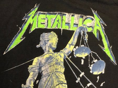 Metallica and Justice For All Tour 1989 Tour Shirt XL Spring Ford Black 4.jpg