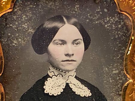 Ninth Plate Daguerreotype Hand Tinted Woman with Large White Lace Collar 9.jpg