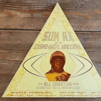 Sun Ra and The Cosmo Angel Arkestra with Bill Sebastian at Mass College Of Art June 26-29th Pyramid Shape Poster 12.jpg