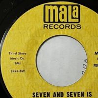 The Soul Benders Seven and Seven Is b:w Petals on Mala Records Promo 4.jpg