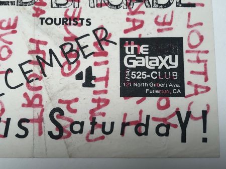 Channel Three Set List on Flyer with Battalion of Saints Saturday December 4th 1982 at The Galzxy 10.jpg