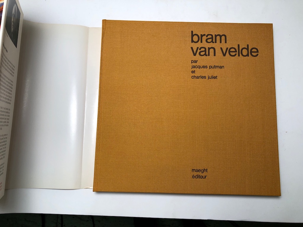 Bram Van Velde by Jacques Putman and Charles Juliet Hardback Published ...