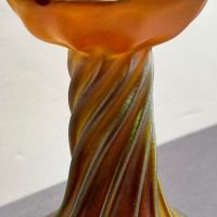 Louis Comfort Tiffany Favrile Glass Candlestick 5.jpg