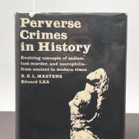 Perverse Crimes In History by R E L Masters Julian Press hardback with dj 1.jpg