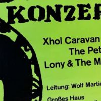 Xhol Caravan with The Petards and Tony & The Misfits April 21 1969 Silkscreen Poster  2.jpg