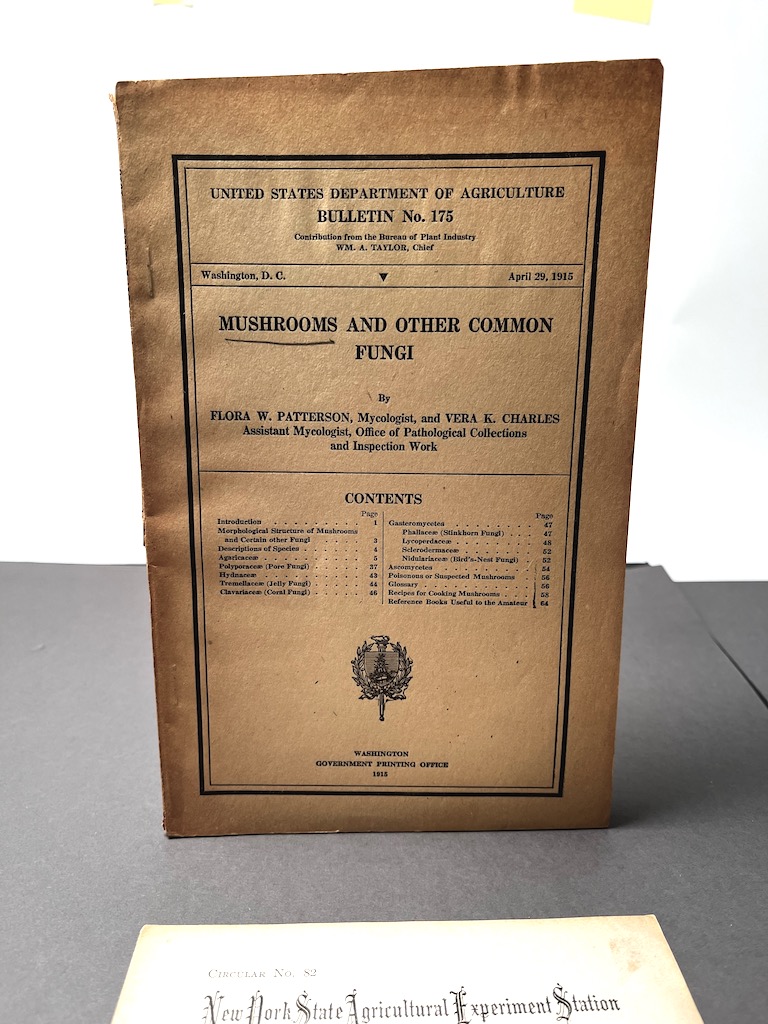 Mushrooms and Other Common Fungi 1915 US Department Of Agriculture ...