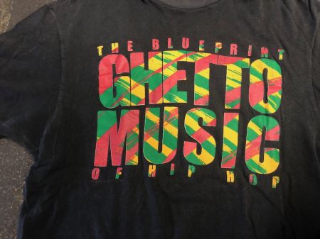 The Blueprint of Hop Hop Ghetto Music BDP Shirt Black 2.jpg