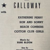 1939 Cotton Club Menu and Program Signed by Cab Calloway and Bill Robinson 15.jpg
