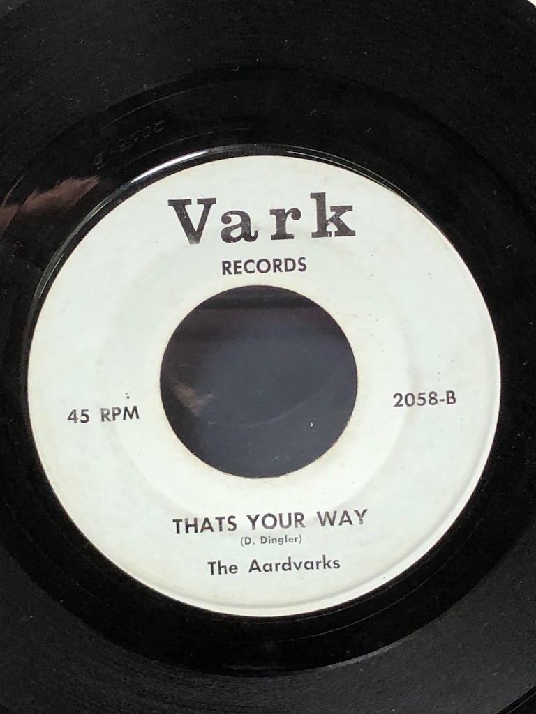 The Aardvarks I’m Higher Than I’m Down on Vark Records Michigan Garage