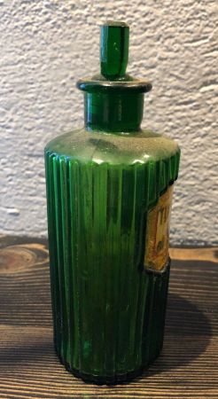 Narcotic Bottle circa 19th Century for Tincture of Chloride of Morphine 6.jpg