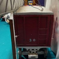 Folk Art Miniture Sideshow Train Car 7.jpg