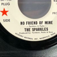 Texas Garage Single The Sparkles No Friend of Mine b:w First Forget on Hickory 3.jpg