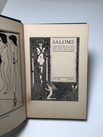 Salome by Oscar Wilde Illustrated by Aubrey Beardsley 1930 Hardback 8.jpg