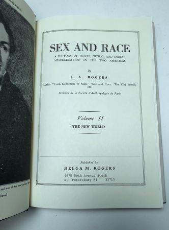 Sex and Race by J. A. Rogers Published By Helga M. Rogers Hardback with Dustjacket 3 Volumes 16.jpg