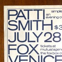 Patti Smith Evening of Poetry July 28th at Fox Venice Poster 2.jpg