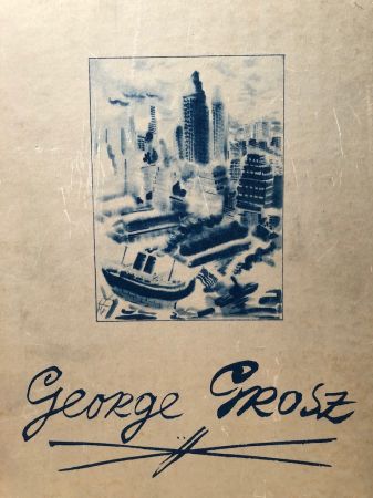 George Grosz 30 Drawings and Watercolors 1944 Spiral Bound Erich Herrmann 2.jpg