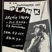 ARchie Shepp Poster A La Rafrinerie du Plan K October 27 1979 8.jpg