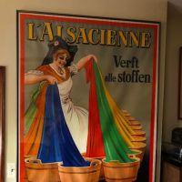 French Poster by Dorfi L’ Alsacienne Verft alle stoffen Stone Litho  26.jpg