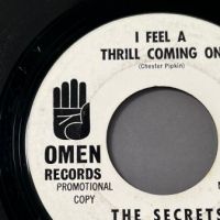  The Secrets I Feel A Thrill Coming On b:w Here I am on Omen Records Promo 4.jpg