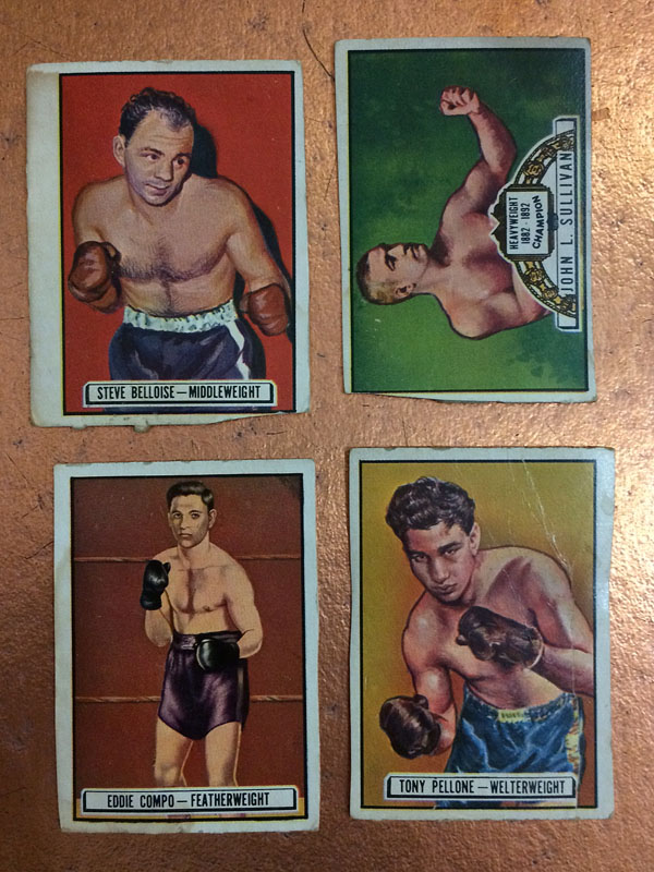 1951 Ring Side Boxing Card 96 Ezzard Charles Heavy Weight 