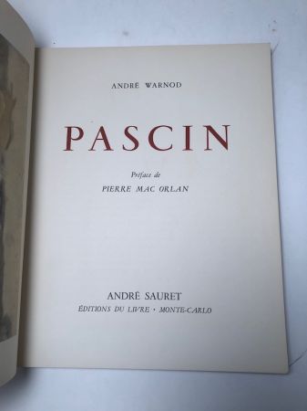 Pascin by Andre Warnod 1917:2000 edition pub byAndre Sauret 9.jpg